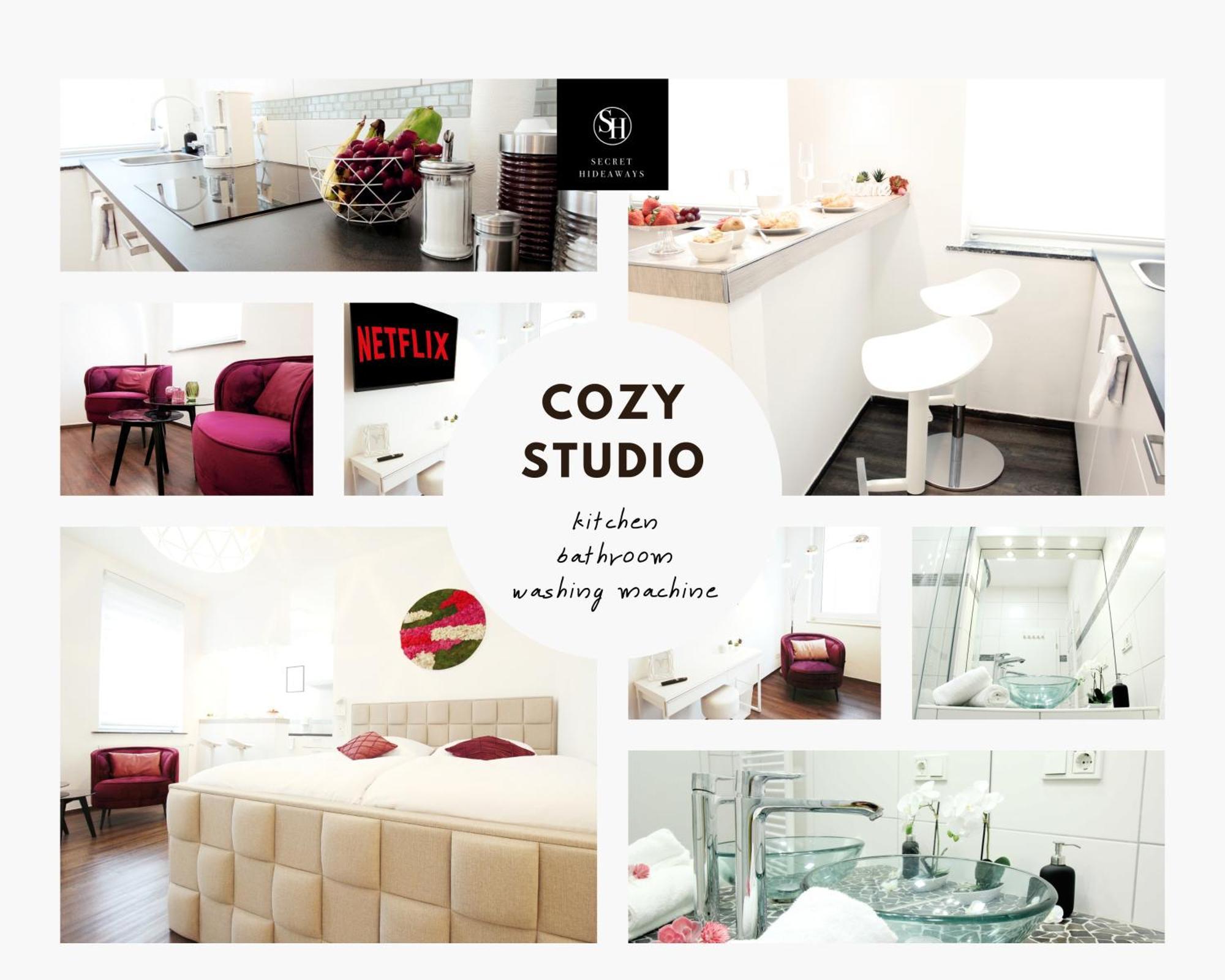 Secret Hideaways Cozystudio Superior Apartments Mit Wifi L 450M Bis Uni L Messe L Flughafen L Zoo Duisburg Eksteriør billede